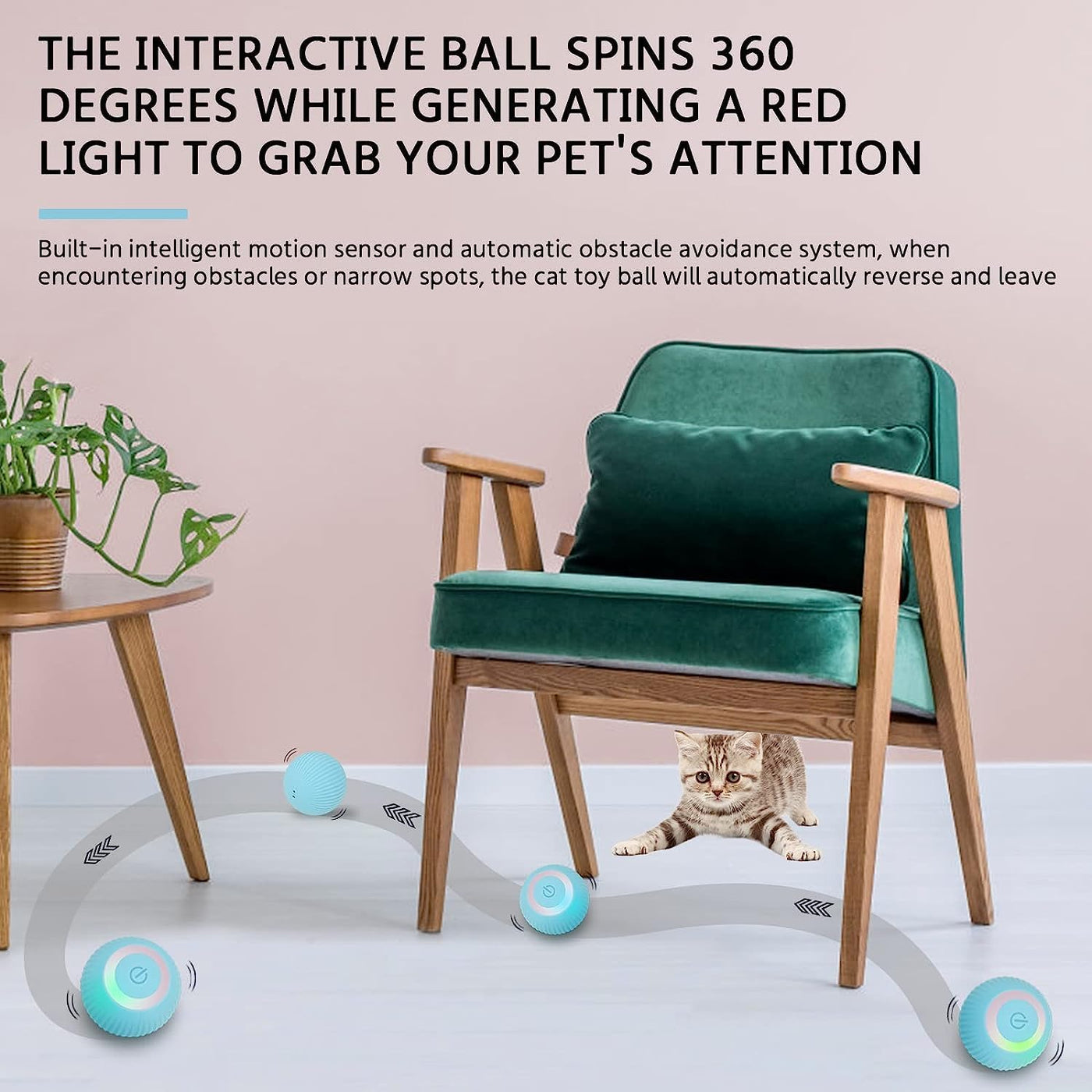 Automatic Pet Toy Ball