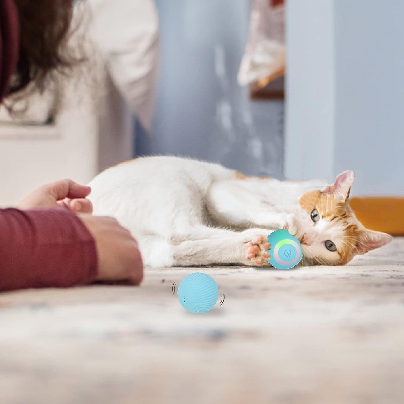 Automatic Pet Toy Ball