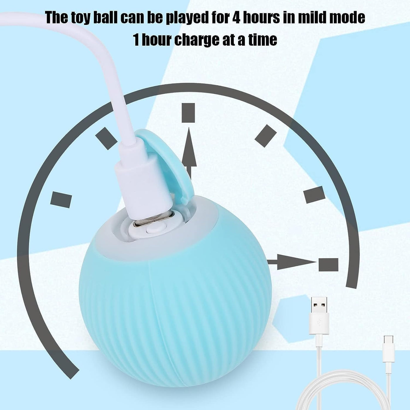 Automatic Pet Toy Ball