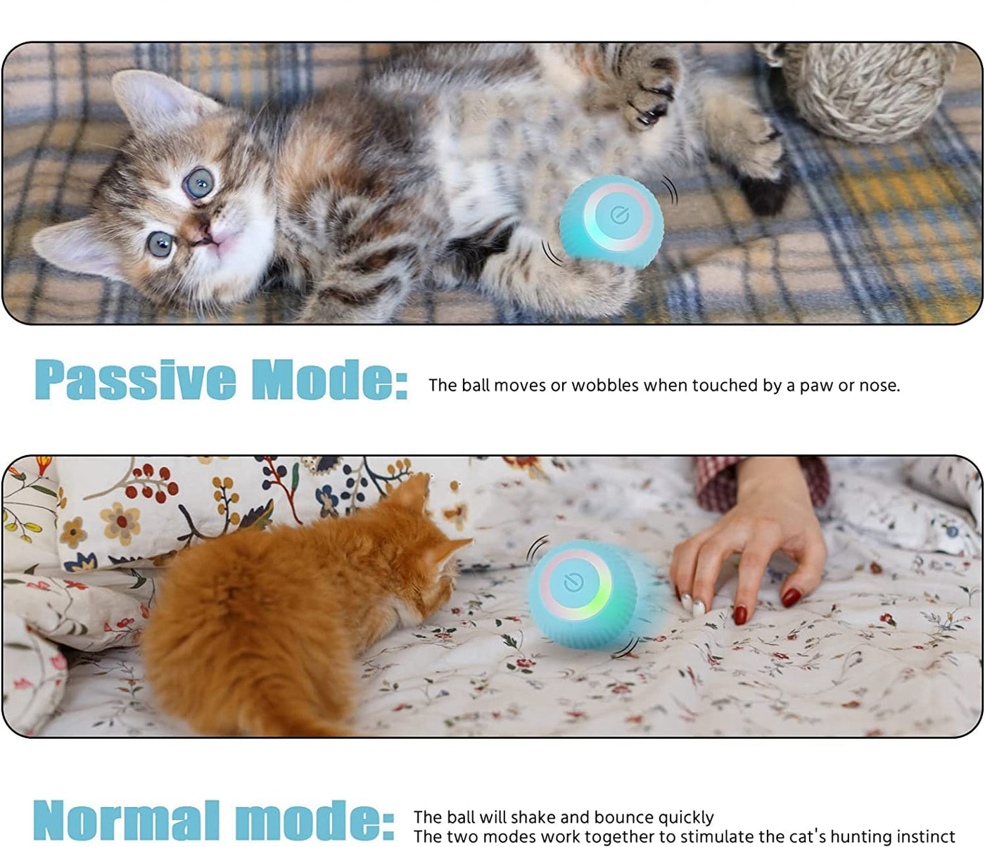 Automatic Pet Toy Ball